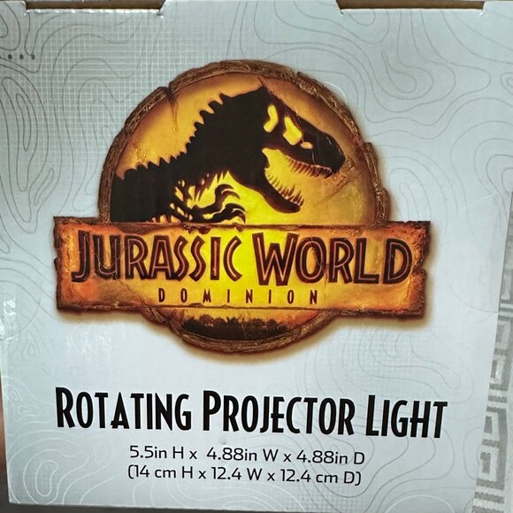 Jurassic World rotating projector light. - Picture 2 of 6